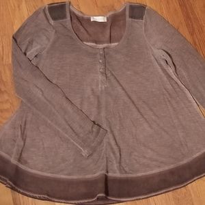 Altar'd State grey long sleeve top